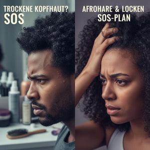 Trockene Kopfhaut - SOS-Plan für Afrohaare und Locken