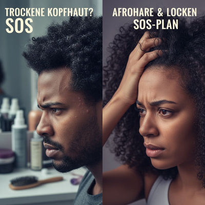 Trockene Kopfhaut - SOS-Plan für Afrohaare und Locken