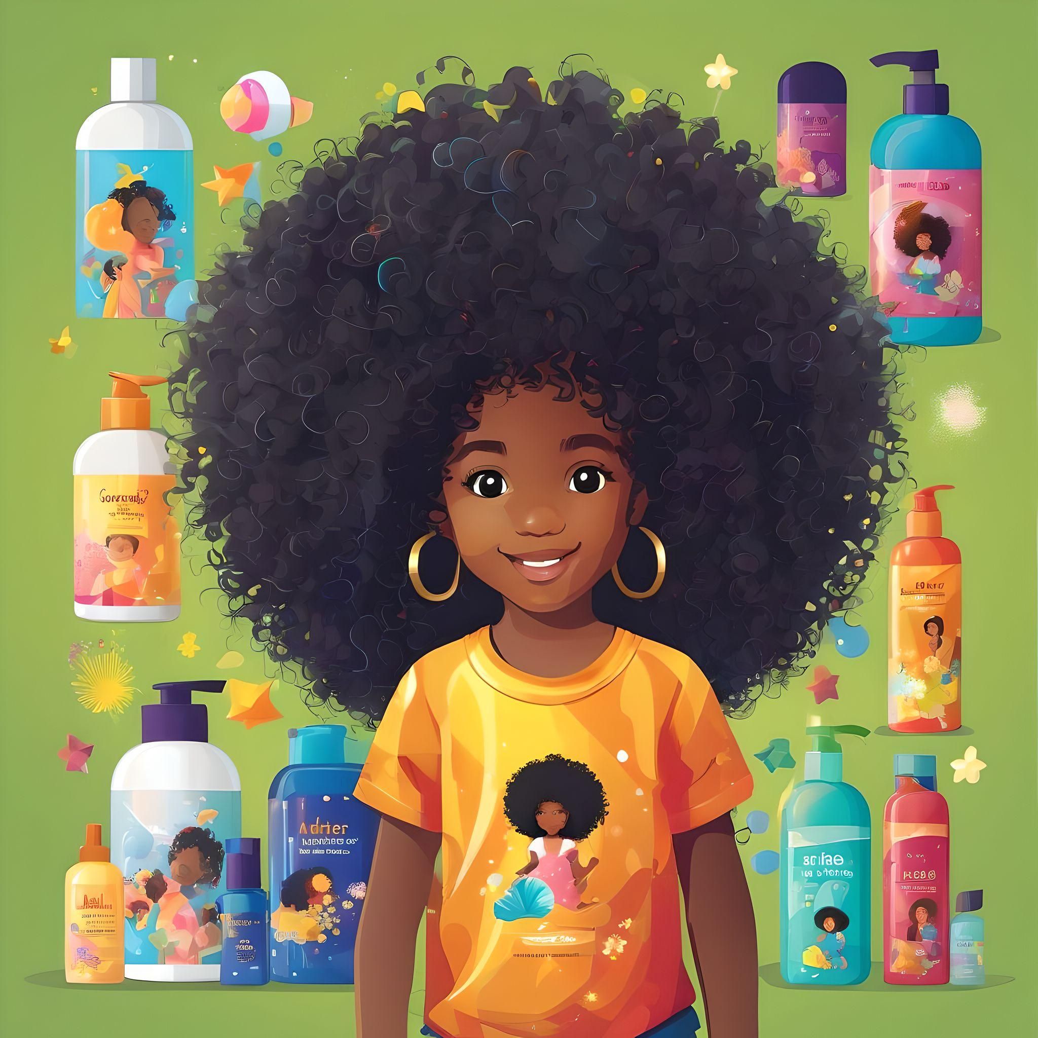 Kinder Shampoo und Conditioner - AFROSTYLE