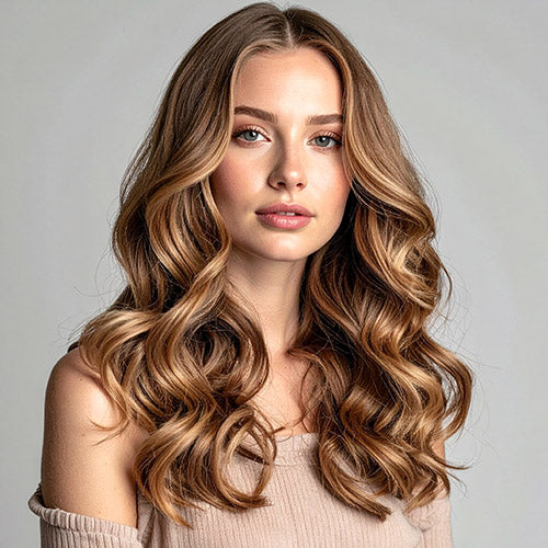 Welliges Haar