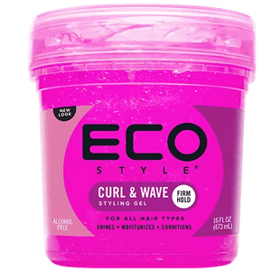 Krystal Eco Styler Gel - Definieren Sie Ihre Locken und Frizz mit Nasseffekt