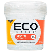 Eco Styler - Krystal Gel - AFROSTYLE ECO STYLE Afrohaare  Styling Gel ECO STYLEEuropäisches Haar