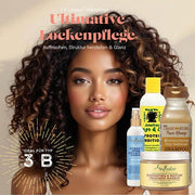 Lockenliebe – Ultimative Pflege für 3b - Locken - AFROSTYLE AFROSTYLE Anti - Haarbruch  Lockenpflege Set AFROSTYLEConditioner