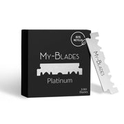 My-Blades - MY-BLADES - Platinum Halbe Rasierklingen - Afrohaare -Locken