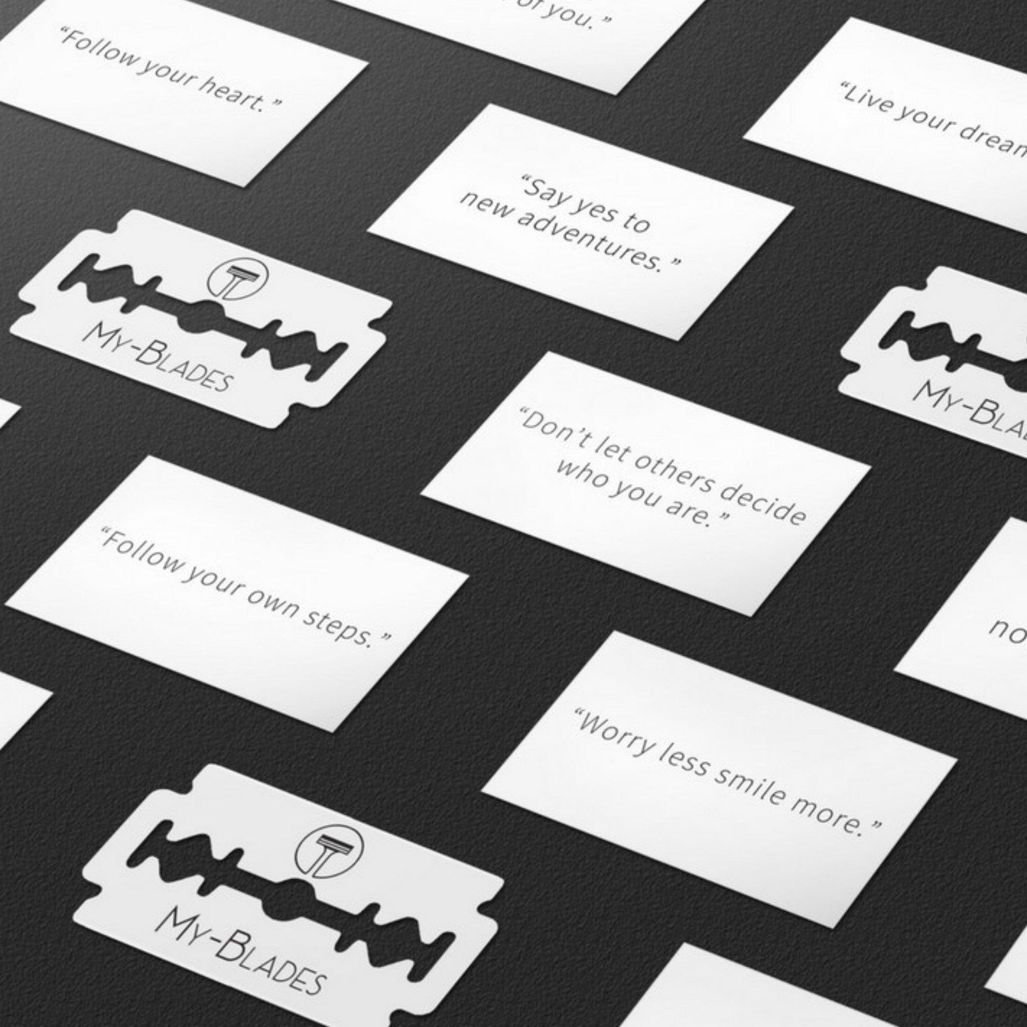 MY - BLADES - PROBESET - AFROSTYLE My - Blades Afrohaare  Rasierklingen My - BladesArme