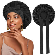 Satin-Schlafhaube für Locken & Afrohaar | Anti-Frizz