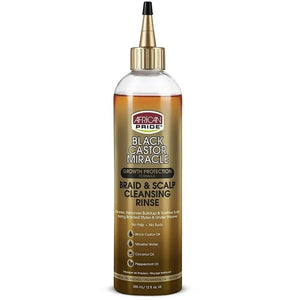 African Pride Black Castor Miracle – Reinigungslösung für Kopfhaut und Zöpfe