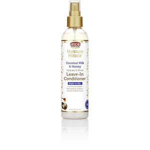 African Pride Moisture Miracle – Leave-In Conditioner Kokosmilch und Honig